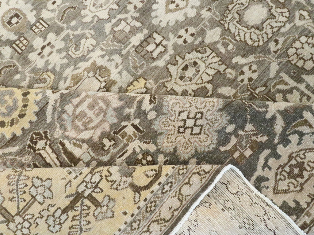 Vintage Persian Malayer Room Size Carpet, No.20564 - Gss