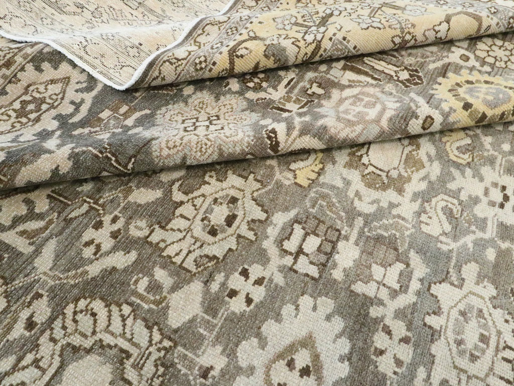 Vintage Persian Malayer Room Size Carpet, No.20564 - Gss