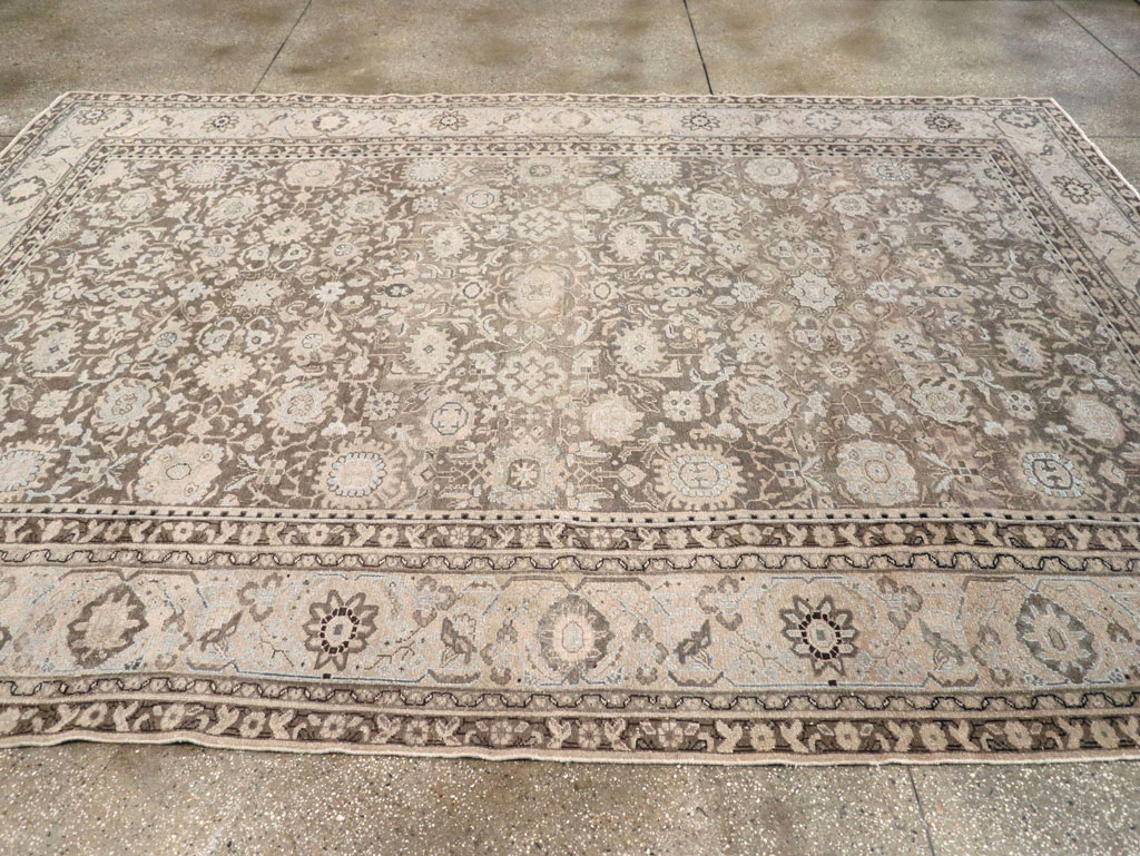 Vintage Persian Malayer Room Size Carpet, No.20565 - Gss