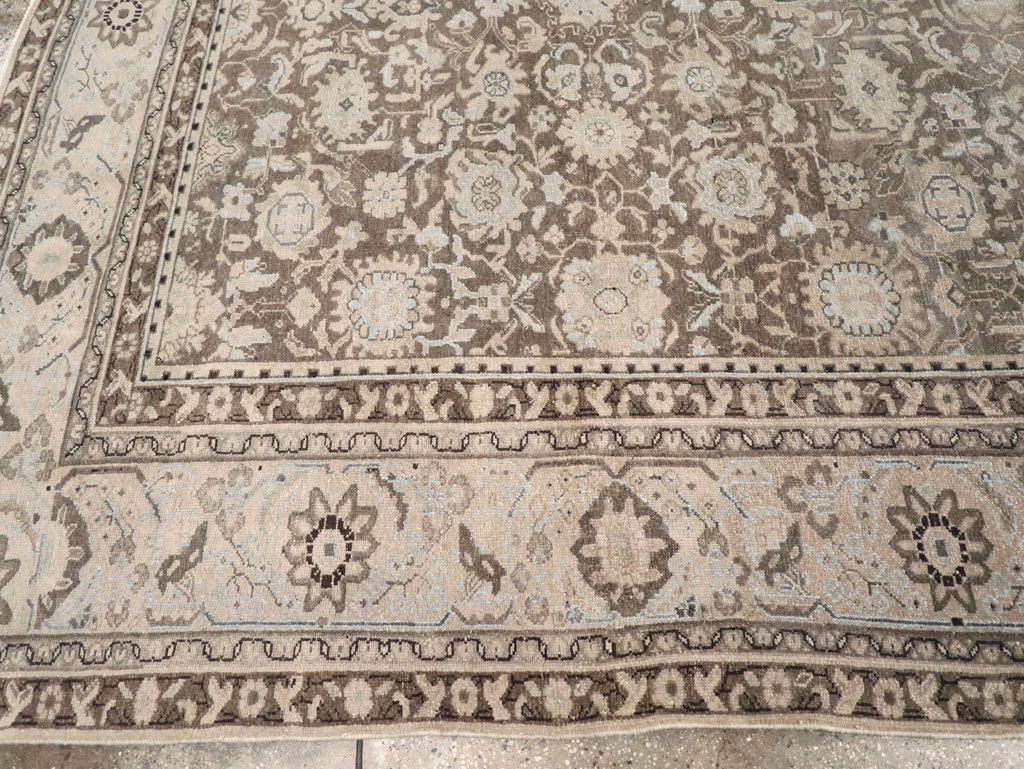 Vintage Persian Malayer Room Size Carpet, No.20565 - Gss