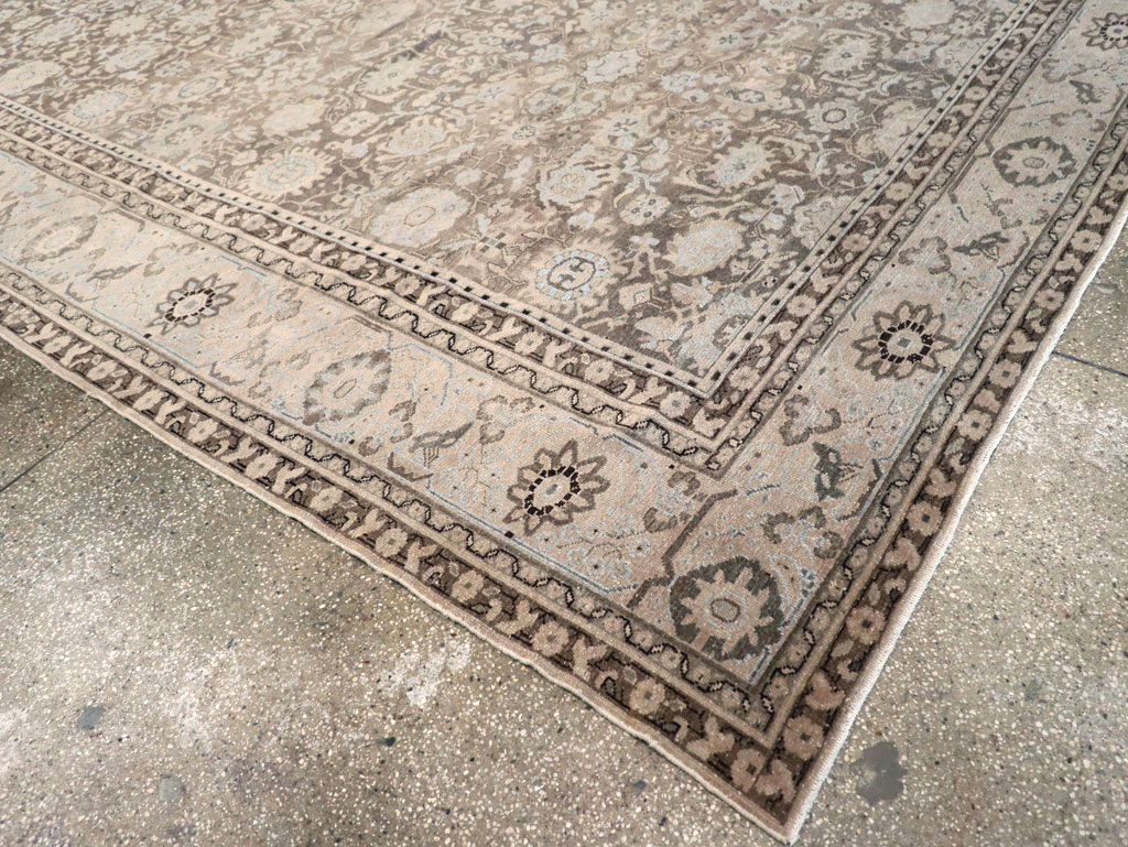 Vintage Persian Malayer Room Size Carpet, No.20565 - Gss