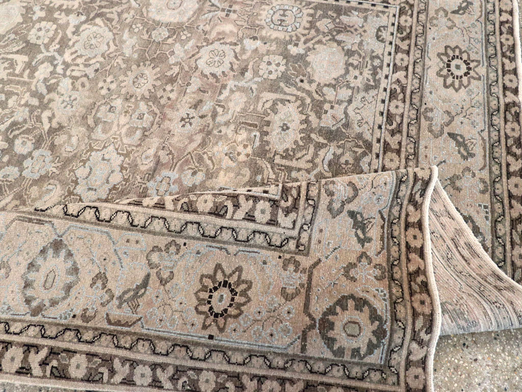 Vintage Persian Malayer Room Size Carpet, No.20565 - Gss