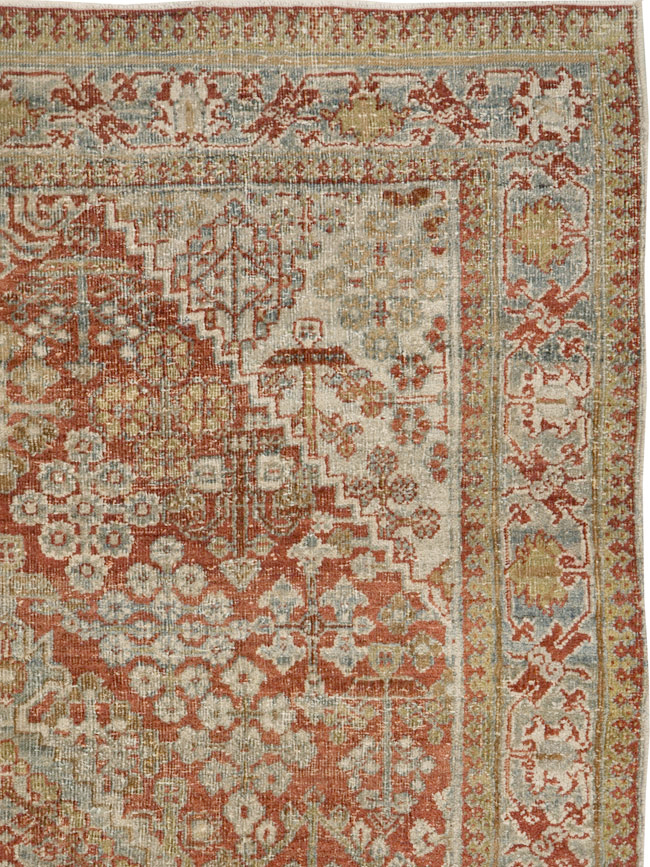 Vintage Persian Joshegan Rug, No.20605 - Gss