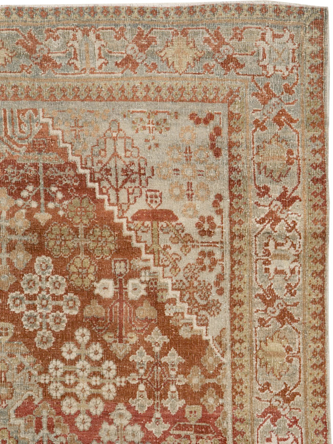 Vintage Persian Joshegan Rug, No.20605 - Gss