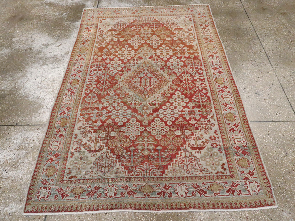 Vintage Persian Joshegan Rug, No.20605 - Gss