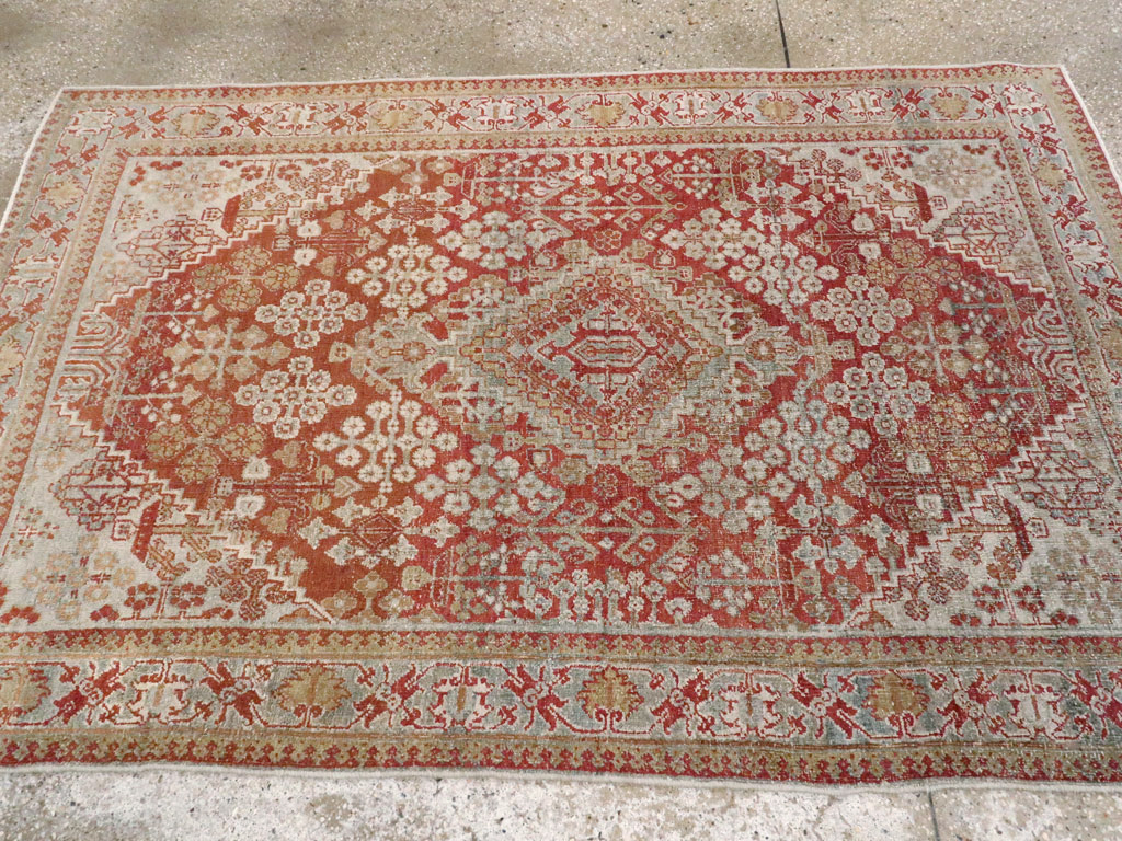 Vintage Persian Joshegan Rug, No.20605 - Gss