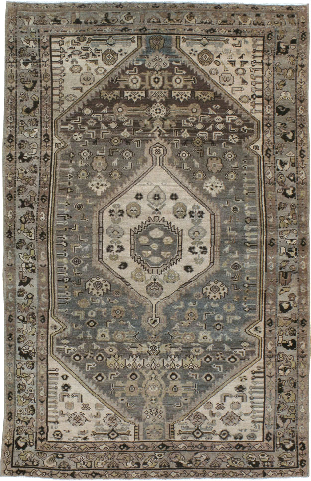 Vintage Persian Malayer Rug, No.20615 - Gss