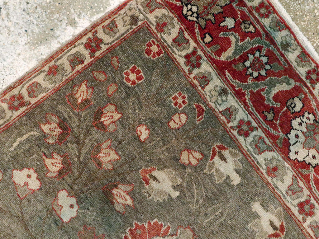 Antique Persian Tabriz Sampler Rug, No.20619 - Gss