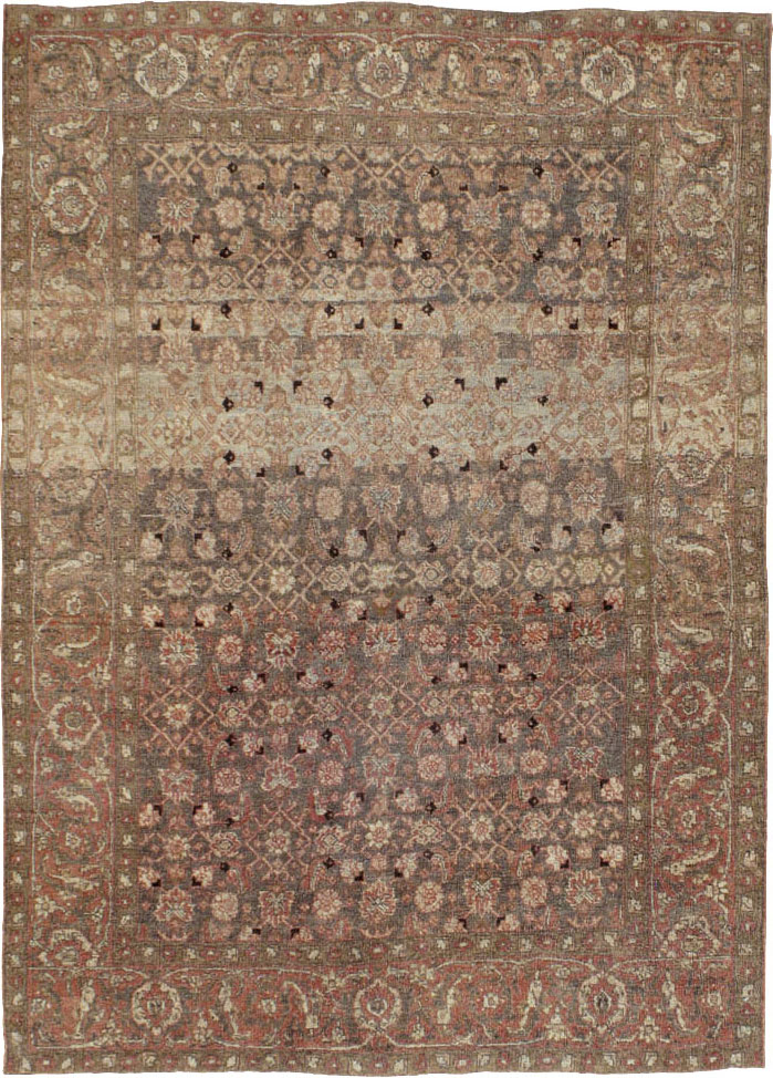 Antique Persian Tabriz Rug, No.20628 - Gss