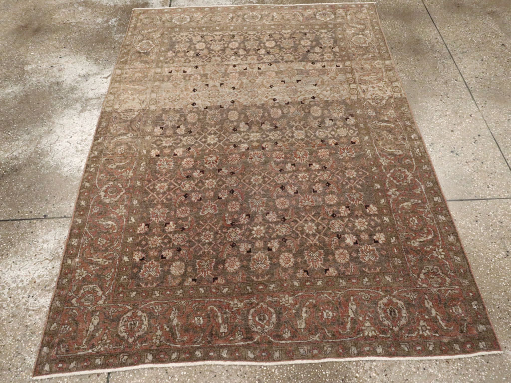 Antique Persian Tabriz Rug, No.20628 - Gss