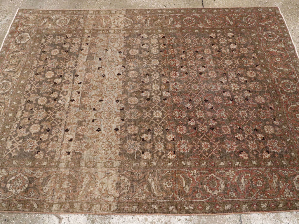 Antique Persian Tabriz Rug, No.20628 - Gss