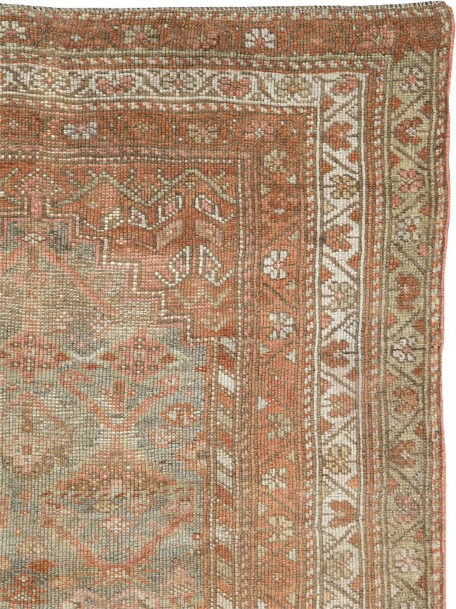 Vintage Persian Kurdish Rug, No.20629 - Gss