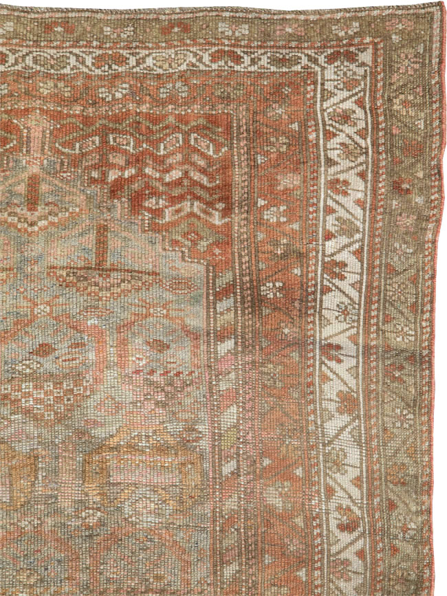 Vintage Persian Kurdish Rug, No.20629 - Gss