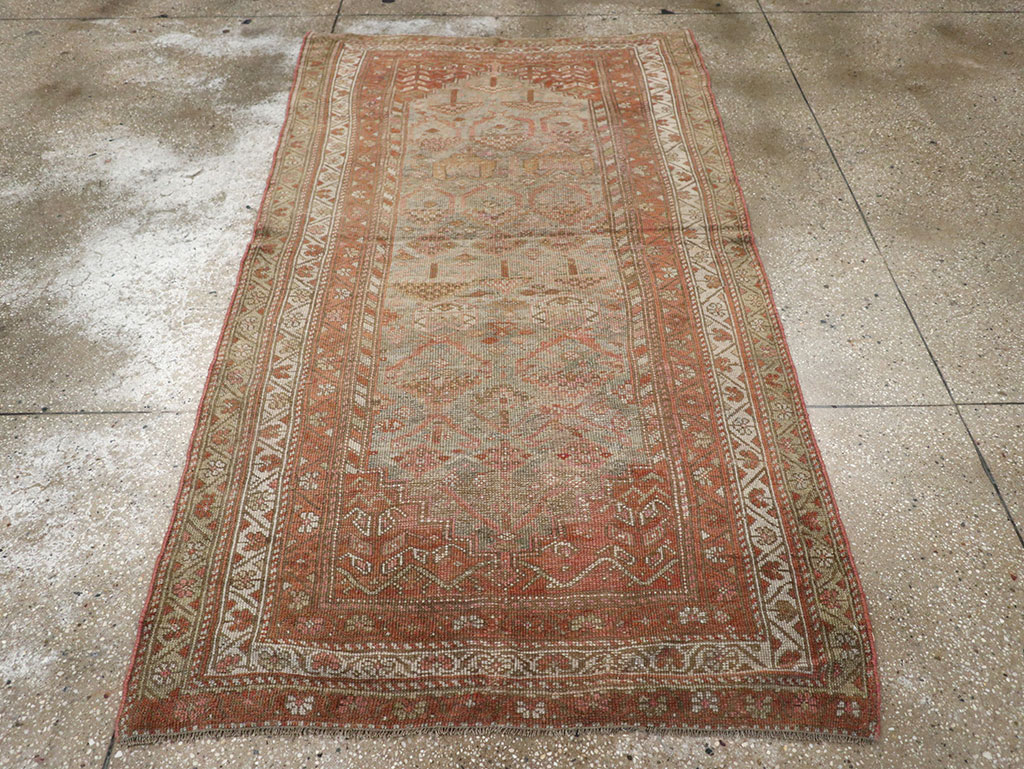 Vintage Persian Kurdish Rug, No.20629 - Gss