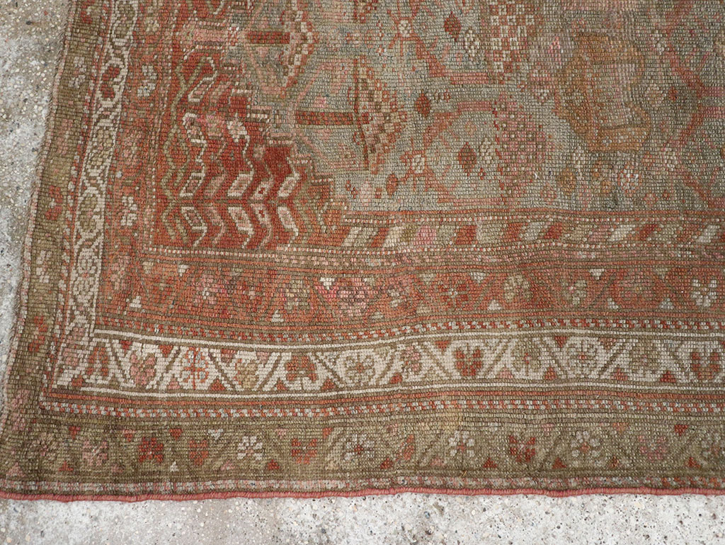 Vintage Persian Kurdish Rug, No.20629 - Gss