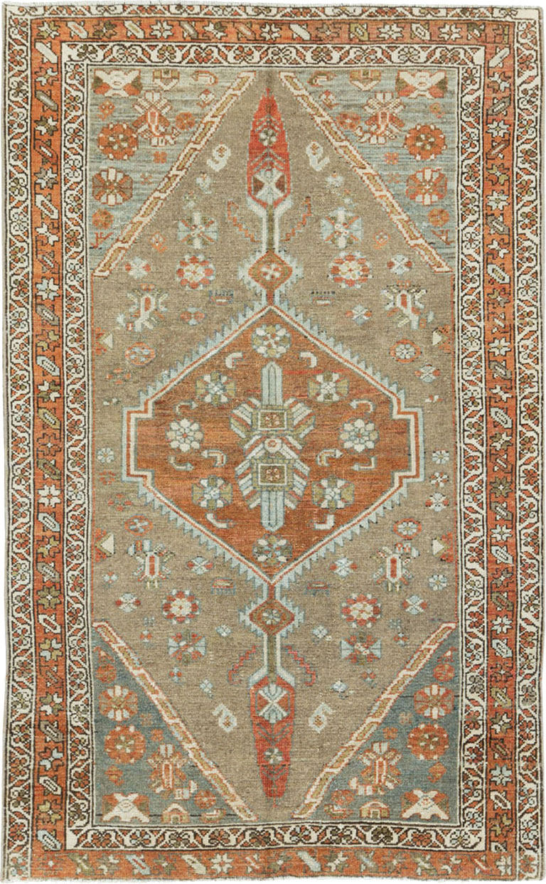 Vintage Persian Kurdish Rug, No.20633 - Gss