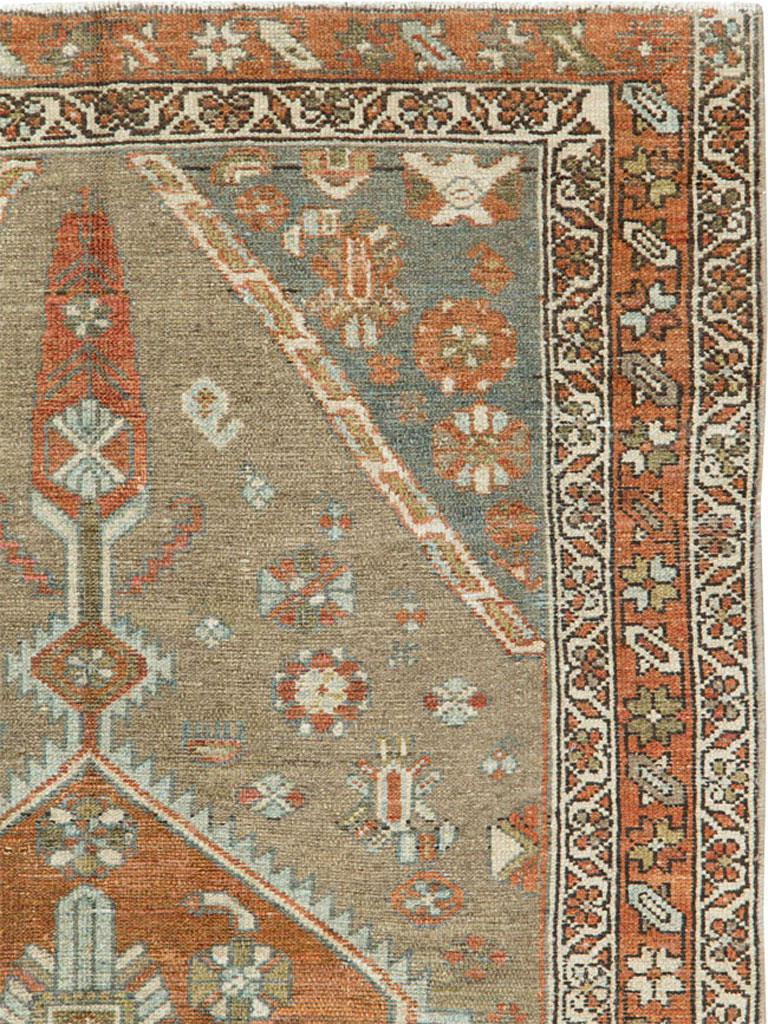 Vintage Persian Kurdish Rug, No.20633 - Gss