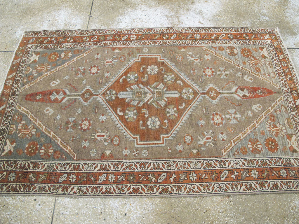 Vintage Persian Kurdish Rug, No.20633 - Gss