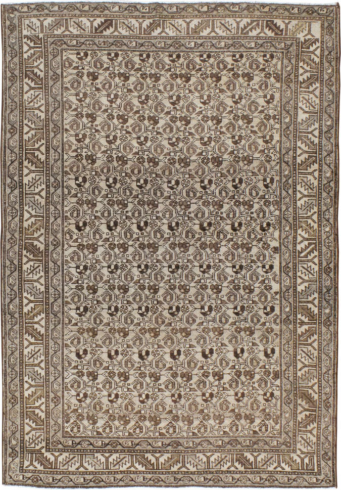 Antique Persian Malayer Rug, No.20634 - Gss