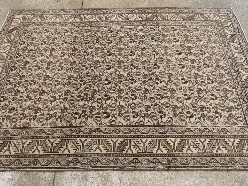 Antique Persian Malayer Rug, No.20634 - Gss