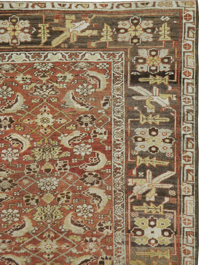 Antiuqe Persian Bidjar Rug, No.20637 - Gss