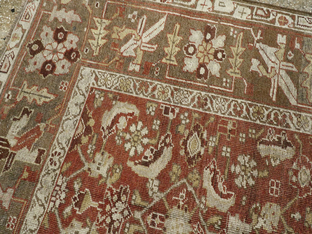 Antiuqe Persian Bidjar Rug, No.20637 - Gss