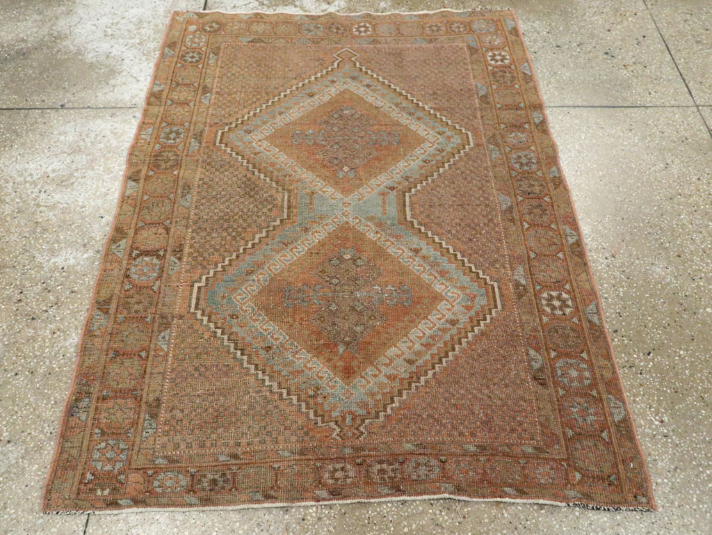 Vintage Persian Afshar Rug, No.20651 - Gss