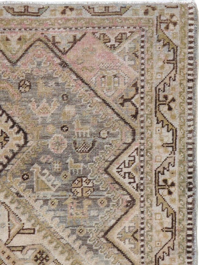 Vintage Persian Afshar Rug, No.20663 - Gss