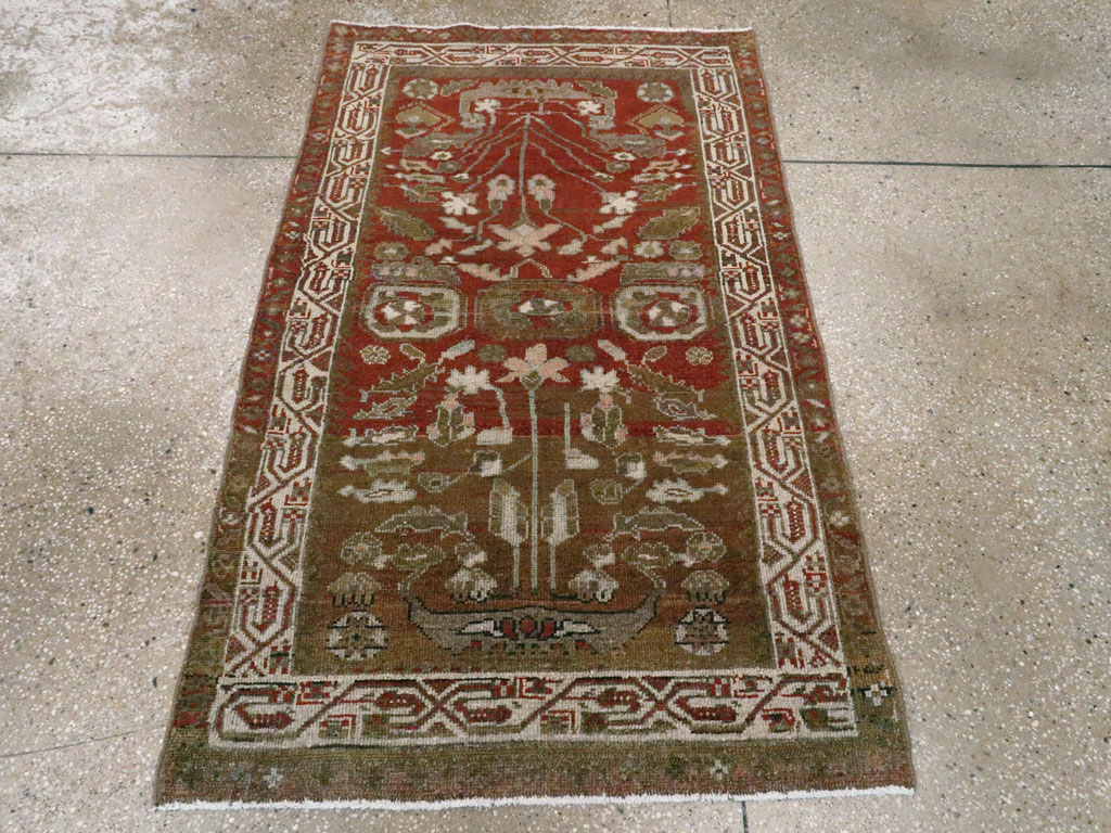 Vintage Persian Kurdish Rug, No.20669 - Gss