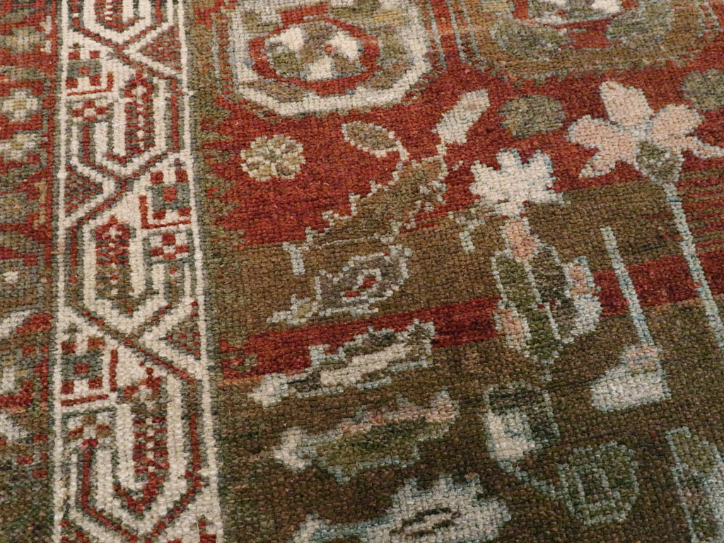 Vintage Persian Kurdish Rug, No.20669 - Gss