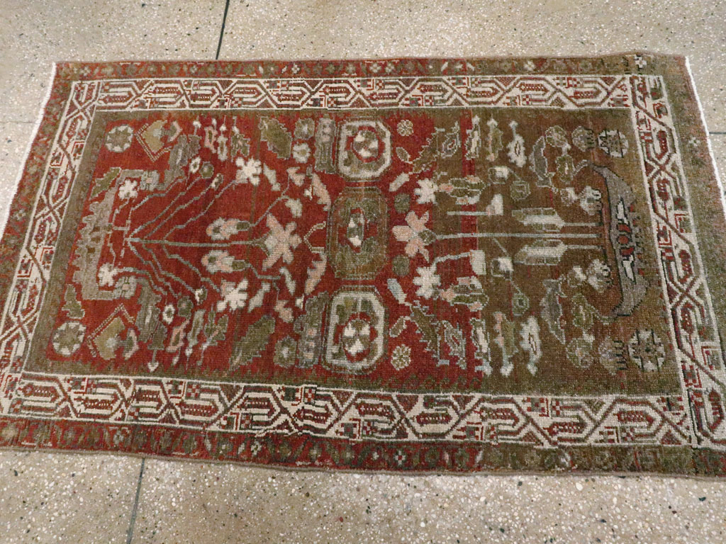 Vintage Persian Kurdish Rug, No.20669 - Gss