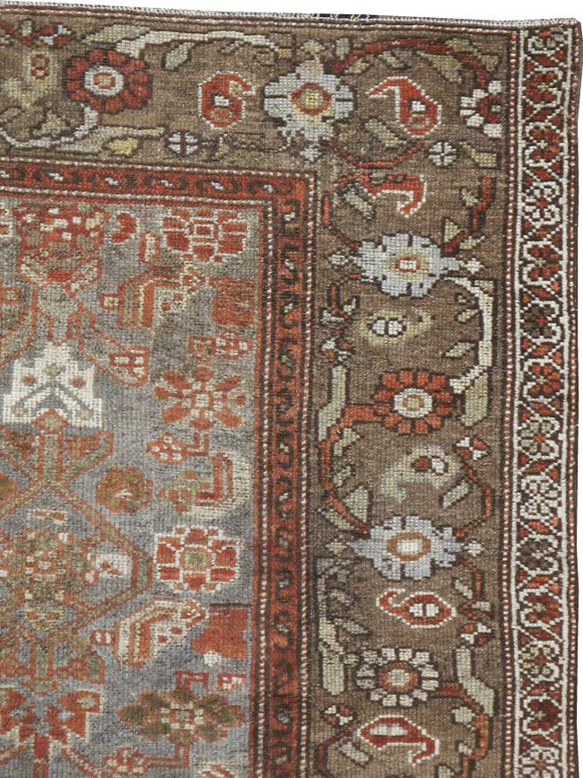 Vintage Persian Kurdish Rug, No.20672 - Gss
