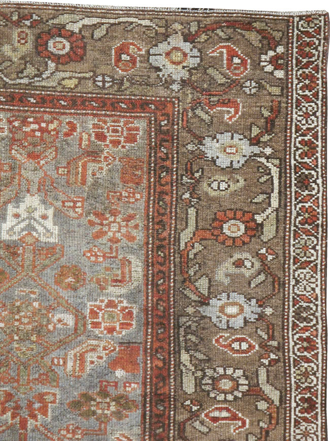 Vintage Persian Kurdish Rug, No.20672 - Gss
