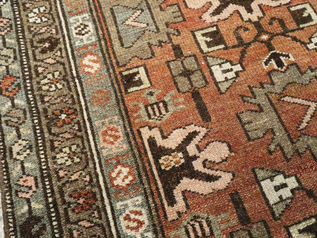 Vintage Persian Malayer Rug, No.20675 - Gss