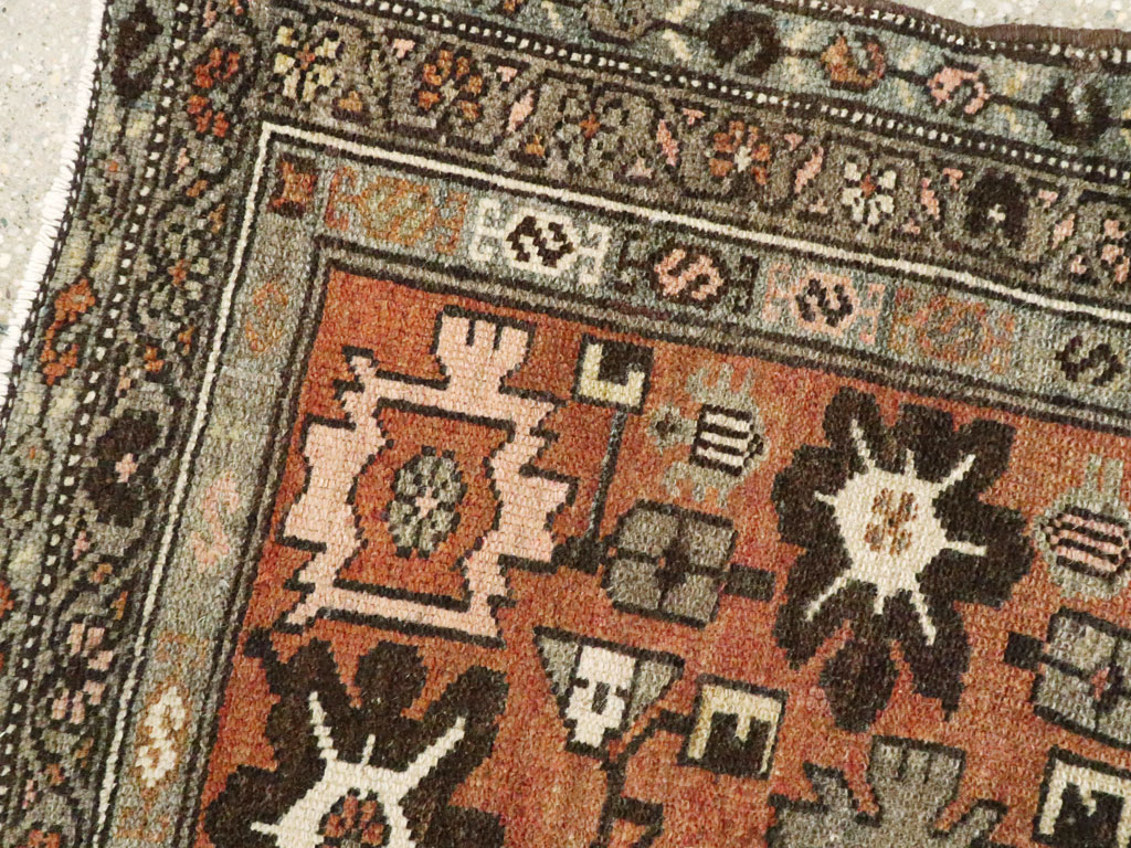 Vintage Persian Malayer Rug, No.20675 - Gss