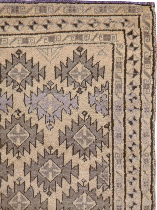 Vintage Persian Baluch Rug, No.20683 - Gss