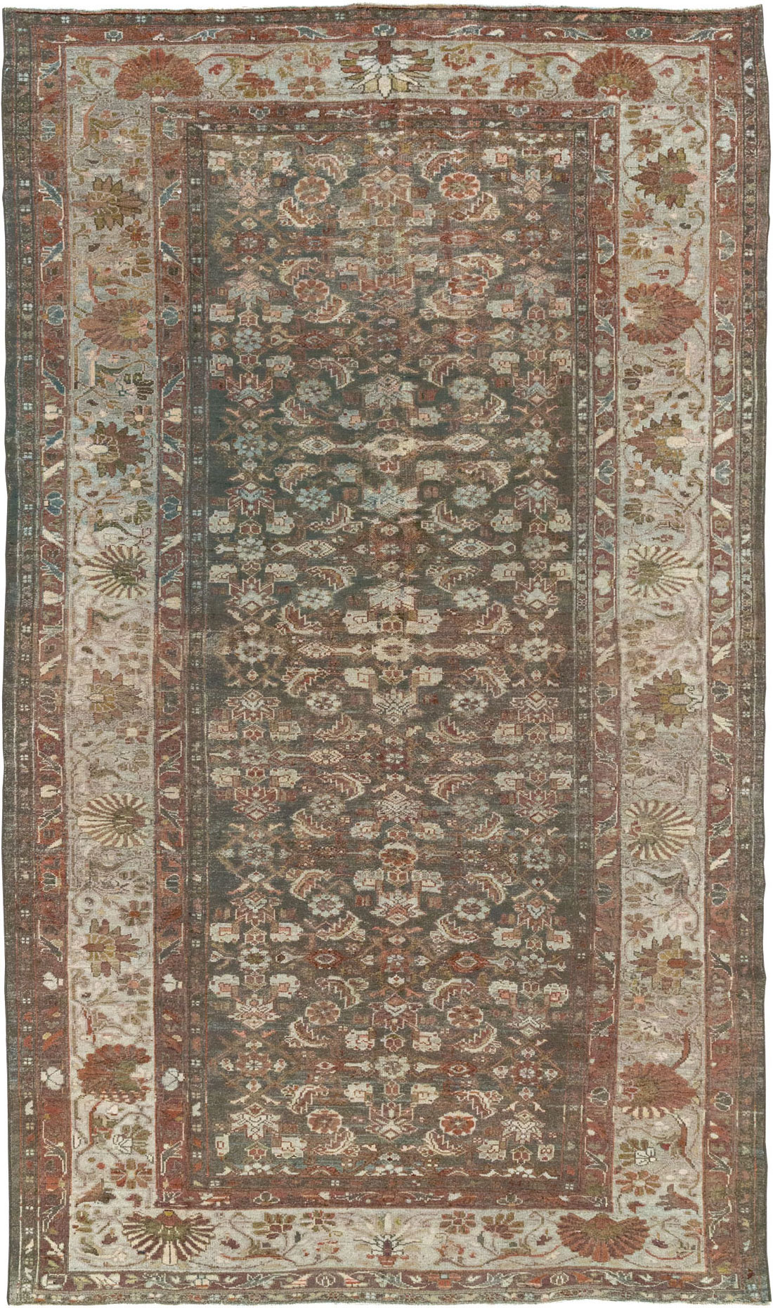 Antique Persian Malayer Gallery Carpet, No.20686 - Gss