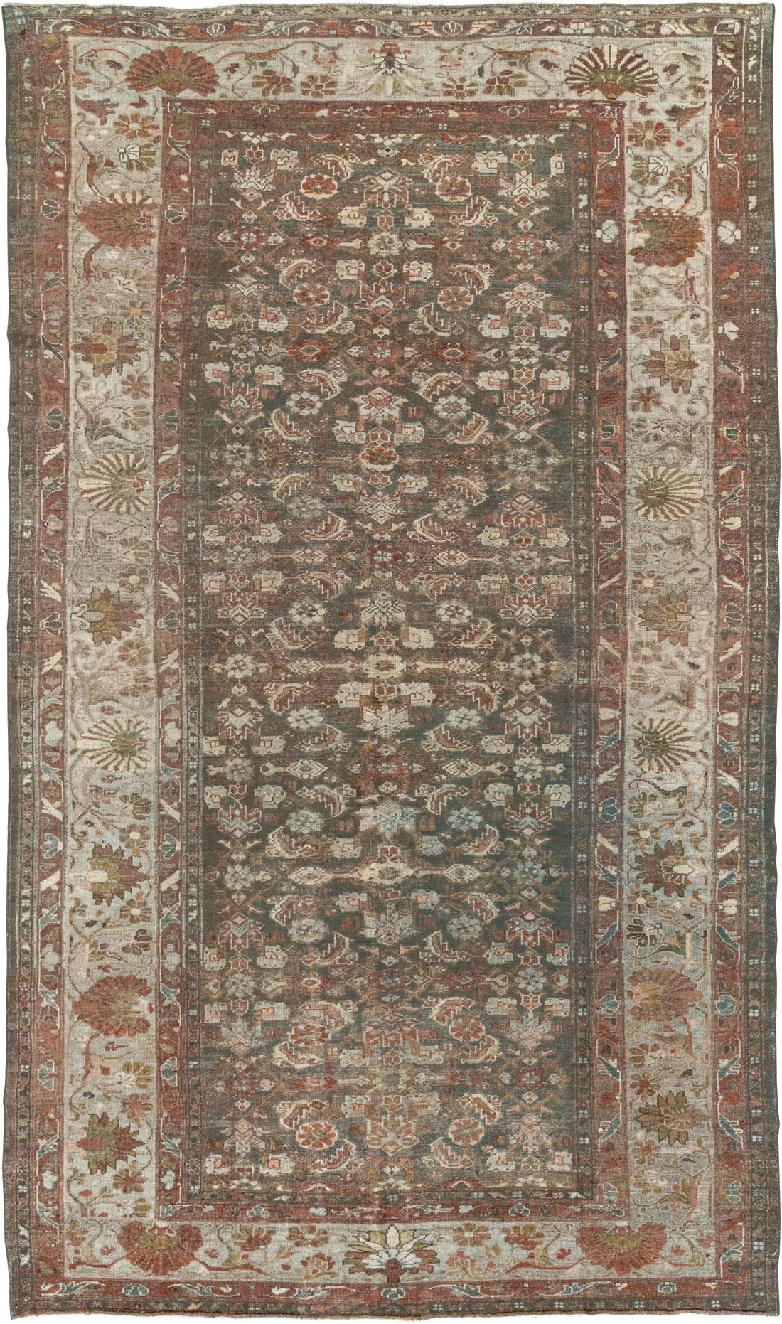 Antique Persian Malayer Gallery Carpet, No.20686 - Gss