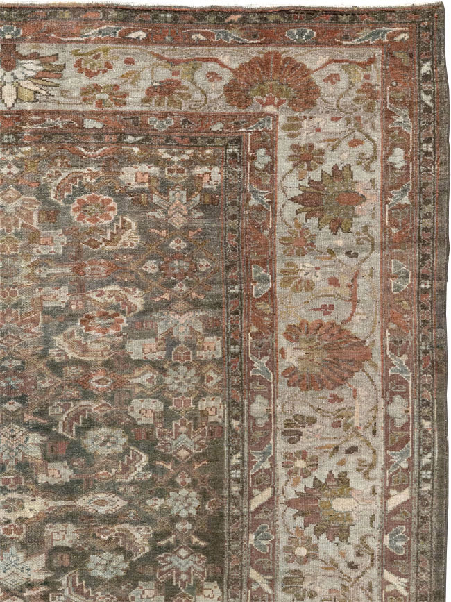 Antique Persian Malayer Gallery Carpet, No.20686 - Gss