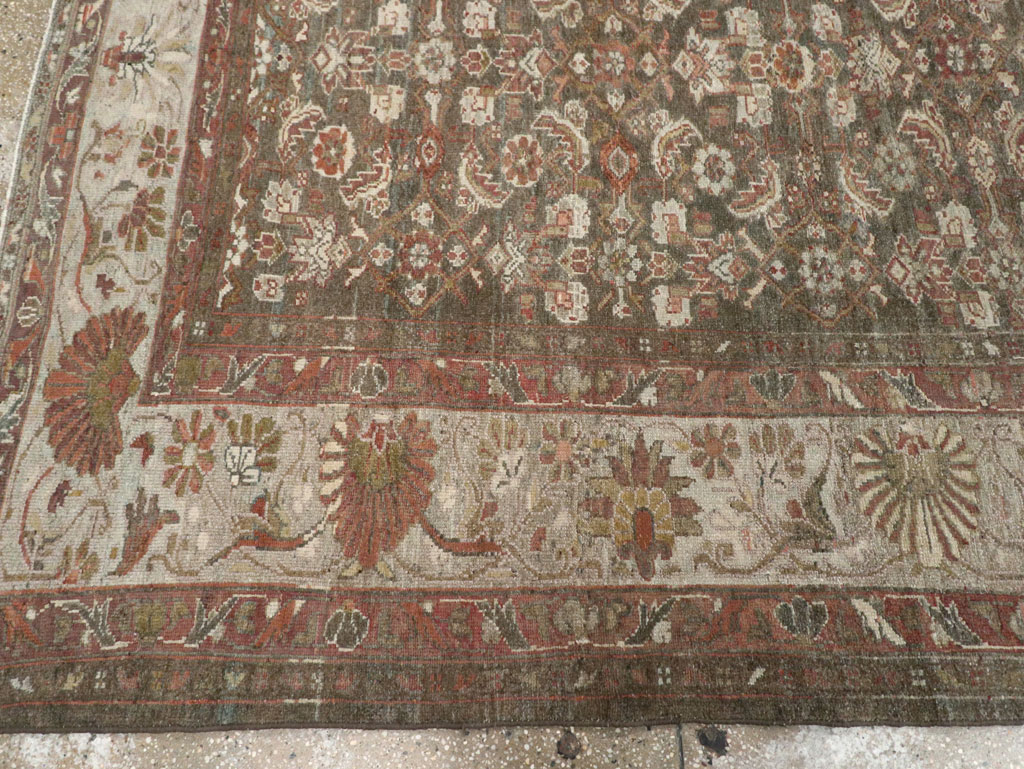 Antique Persian Malayer Gallery Carpet, No.20686 - Gss