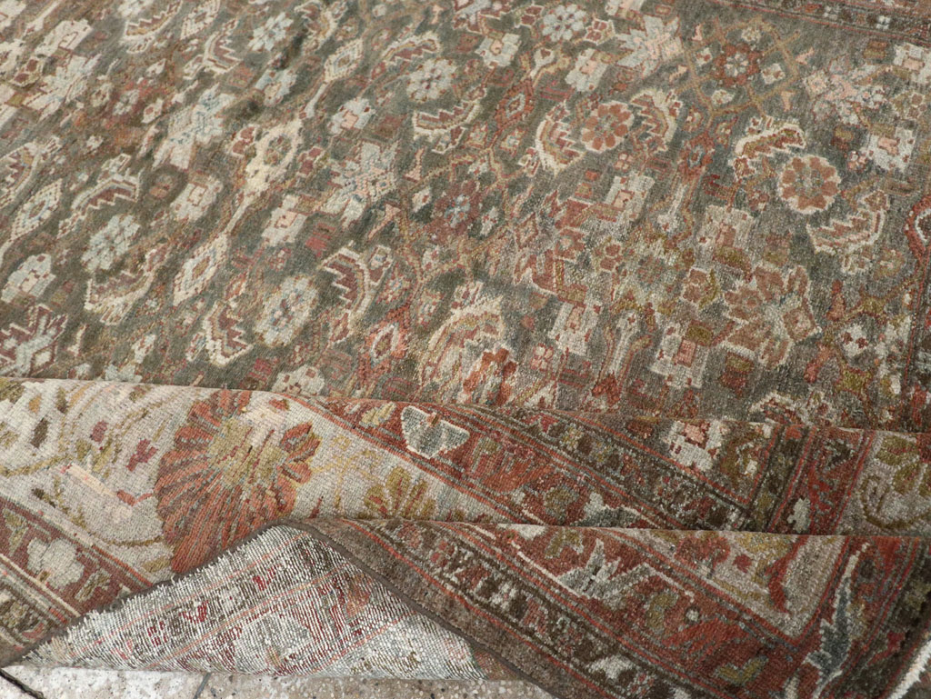 Antique Persian Malayer Gallery Carpet, No.20686 - Gss