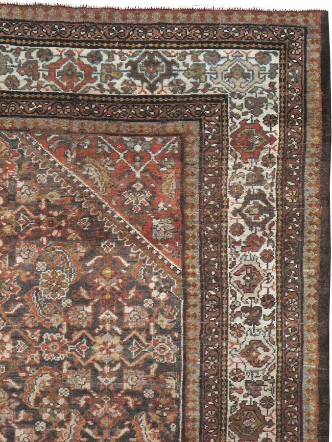 Vintage Persian Malayer Rug, No.20687 - Gss