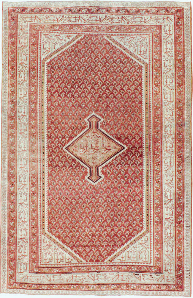 Vintage Persian Malayer Rug, No.20689 - Gss