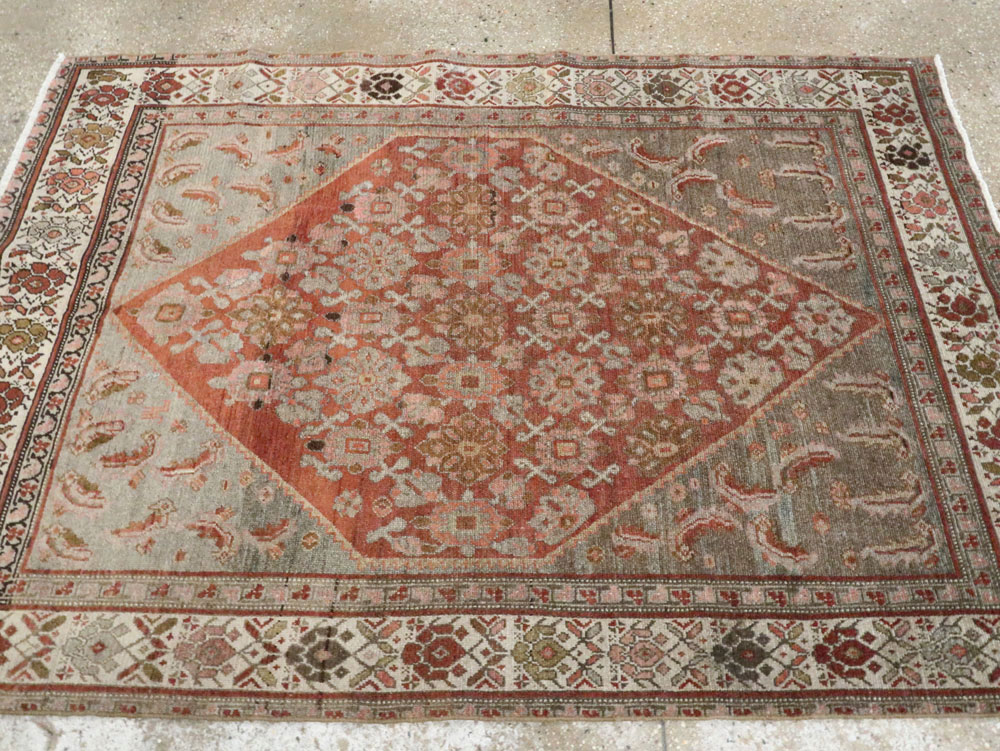 Vintage Persian Malayer Rug, No.20691 - Gss