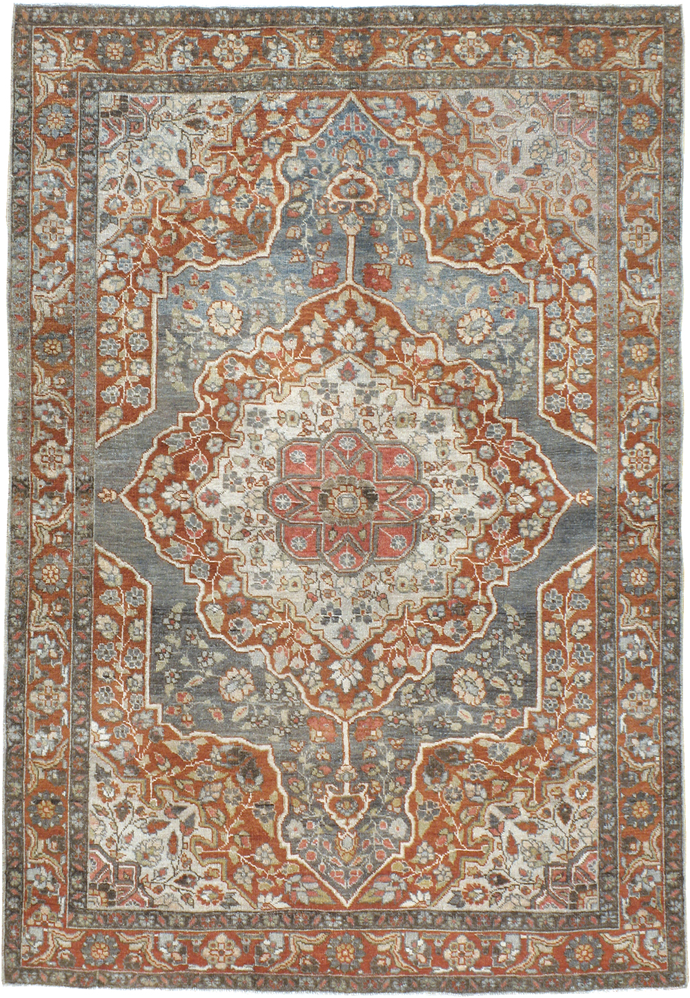 Antique Persian Tabriz Rug, No.20694 - Gss