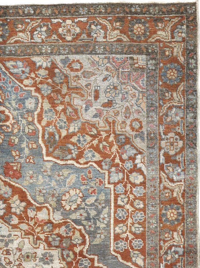 Antique Persian Tabriz Rug, No.20694 - Gss
