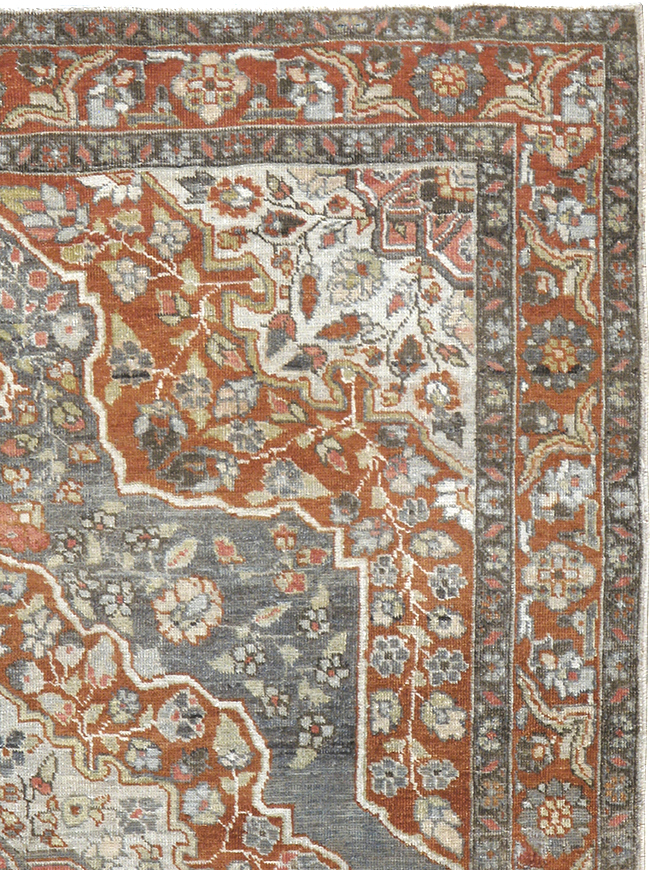Antique Persian Tabriz Rug, No.20694 - Gss