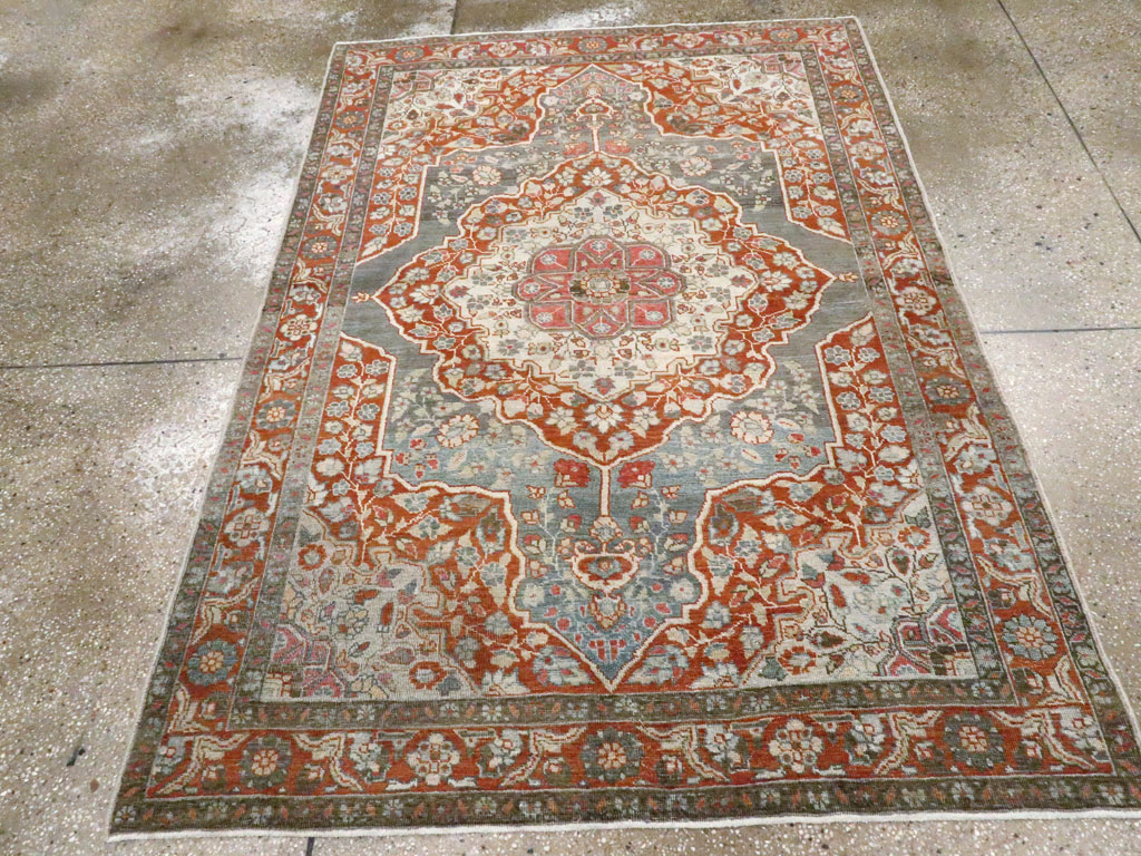 Antique Persian Tabriz Rug, No.20694 - Gss