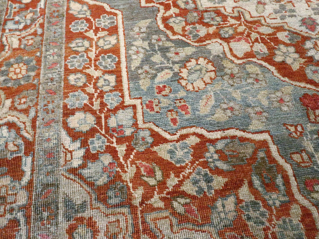Antique Persian Tabriz Rug, No.20694 - Gss