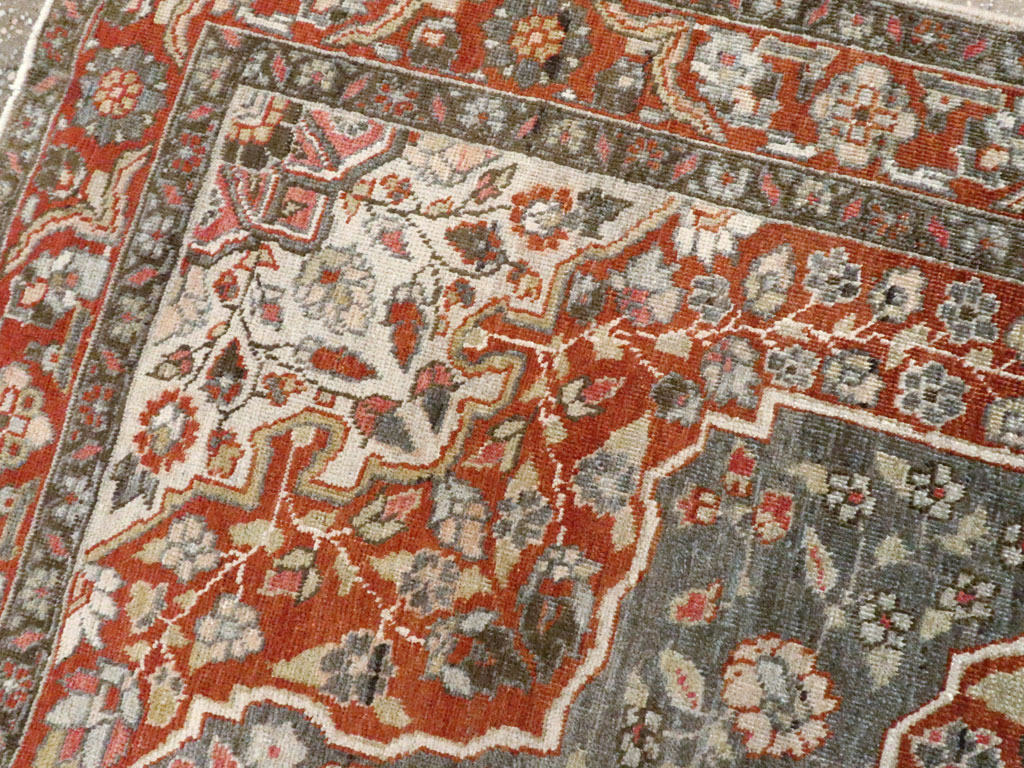Antique Persian Tabriz Rug, No.20694 - Gss